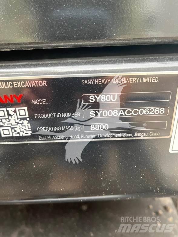Sany SY80U Bageri gusjeničari
