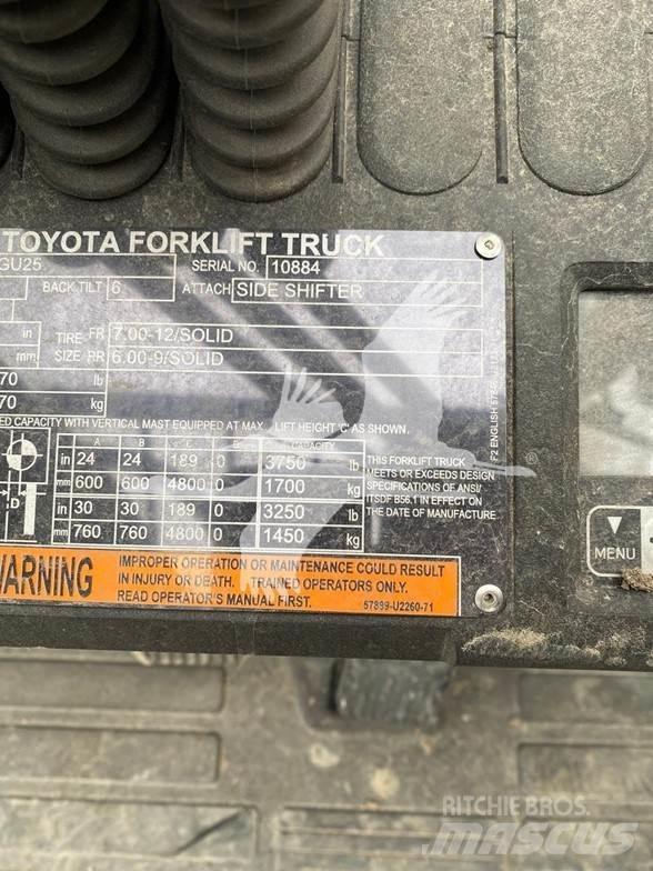 Toyota 8FGU25 Dizelski viličari