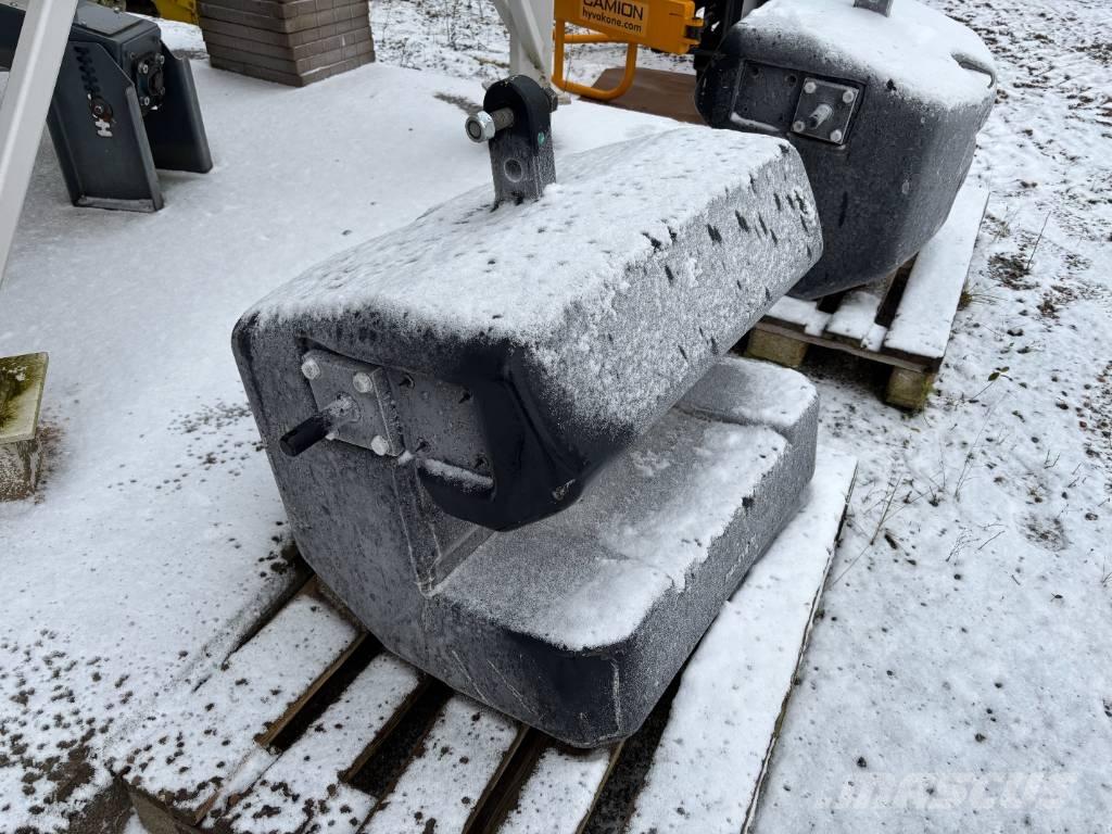  Lisäpaino 1000kg Prednji utegovi