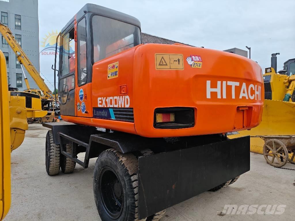 Hitachi EX 100 W D Bageri na kotačima
