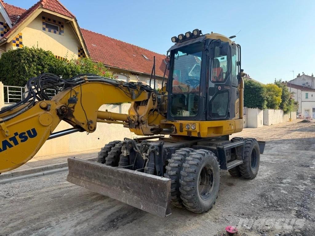 Komatsu PW 118 Bageri na kotačima