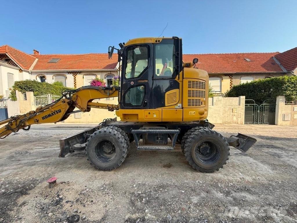 Komatsu PW 118 Bageri na kotačima