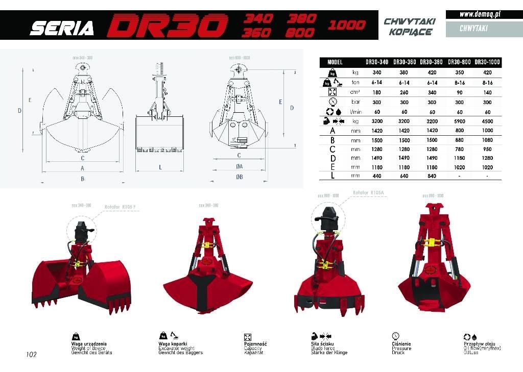  DEMOQ DR30 Grabilice