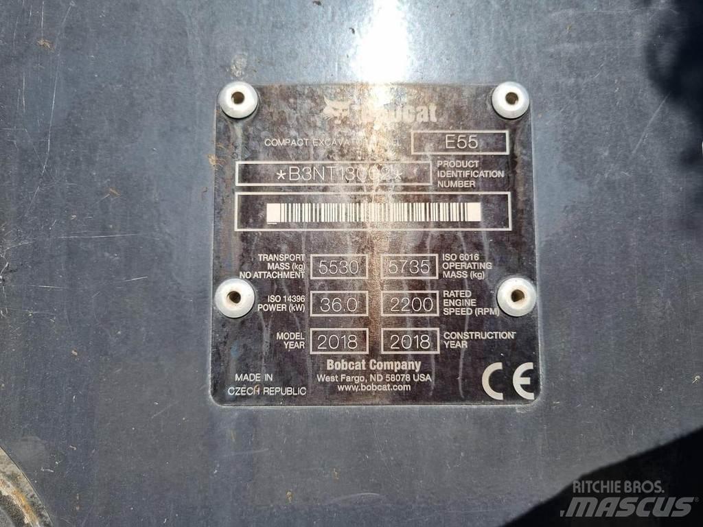 Bobcat E55 Mini bageri <7t