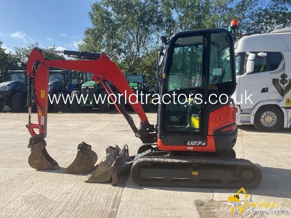 Kubota U 27-4 Mini bageri <7t