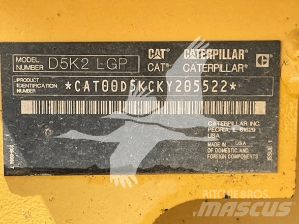 CAT D5K2 LGP Buldožeri gusjeničari
