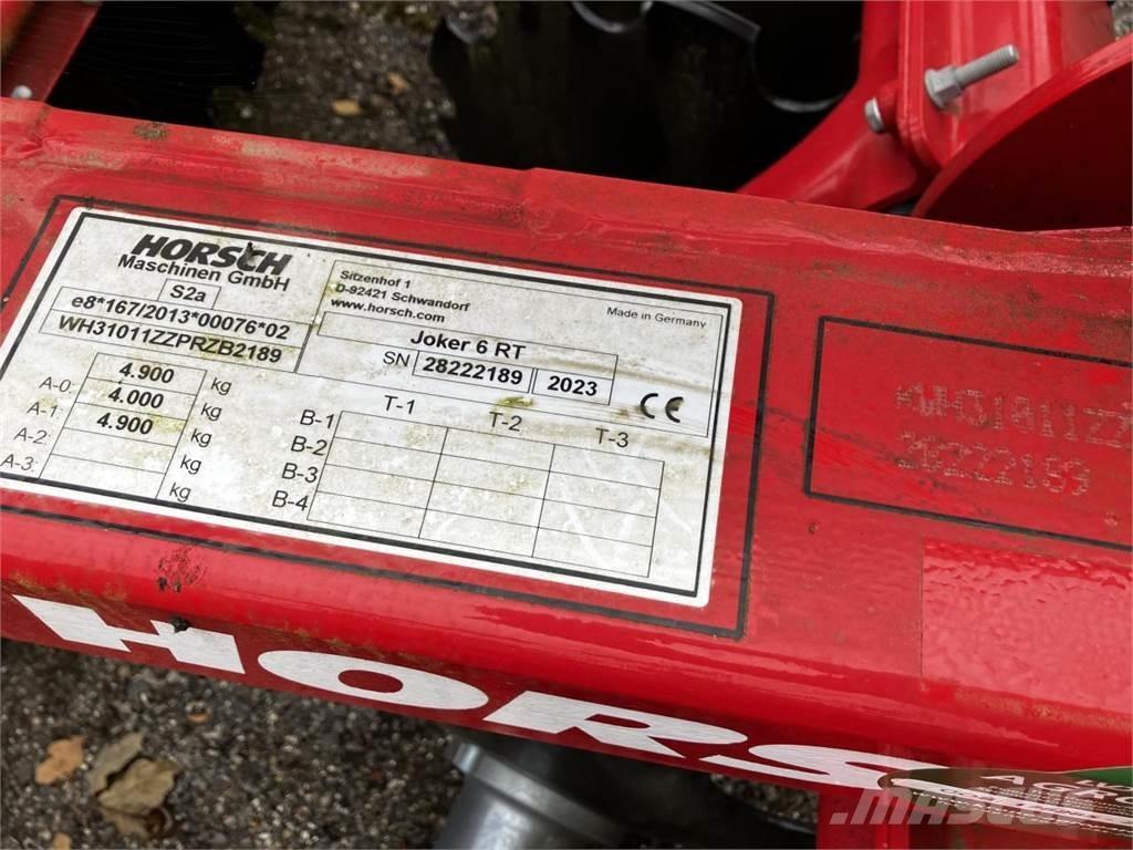 Horsch Joker 6 RT Tanjurače