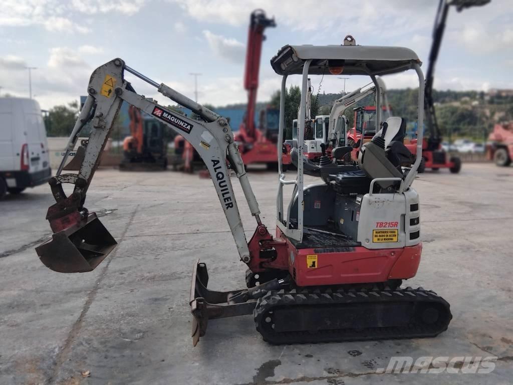 Takeuchi TB 215 R Mini bageri <7t