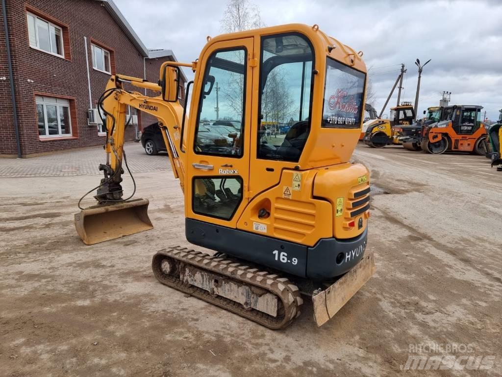 Hyundai R16-9 Mini bageri <7t