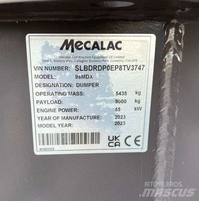 Mecalac 9smdx Zglobni demperi