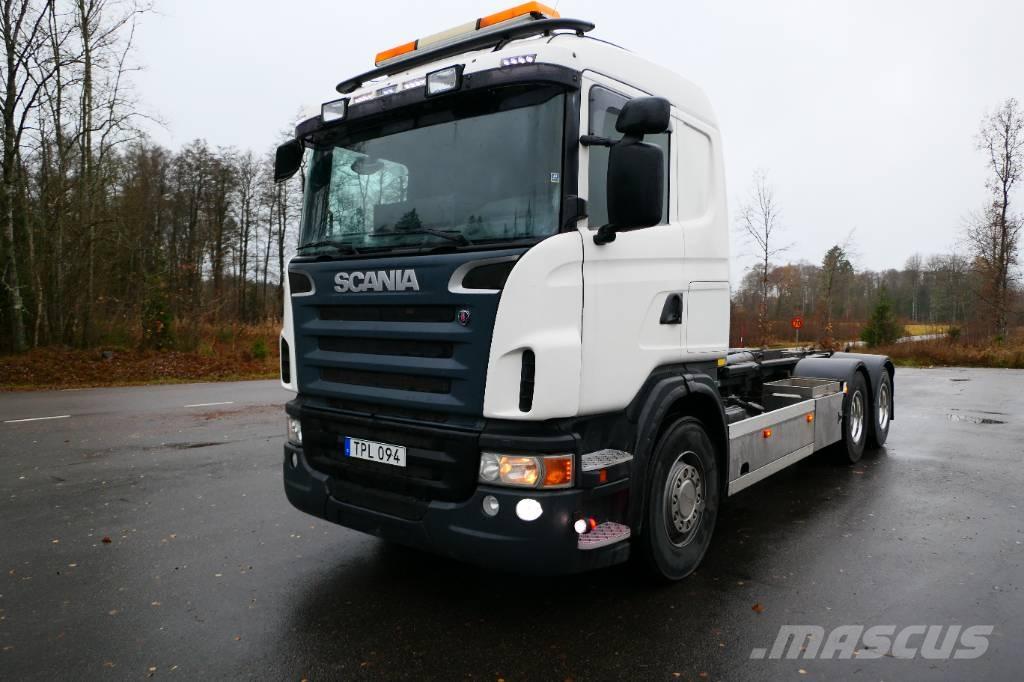 Scania G480cb6x2hsa Rol kiper kamioni s kukama za dizanje