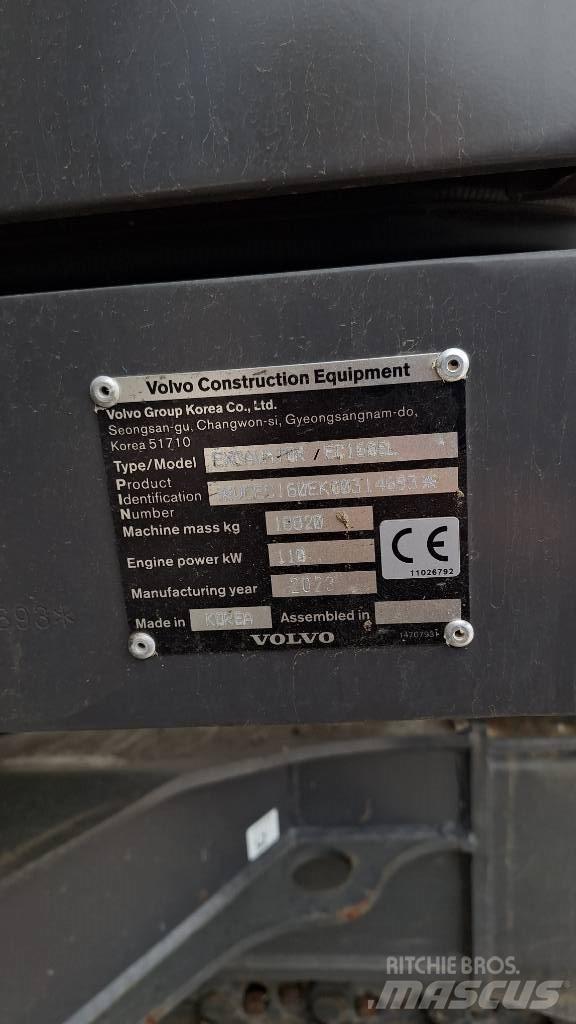 Volvo EC 160 EL Bageri gusjeničari