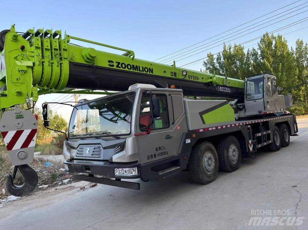 Zoomlion QY50V Rabljene dizalice za težak teren
