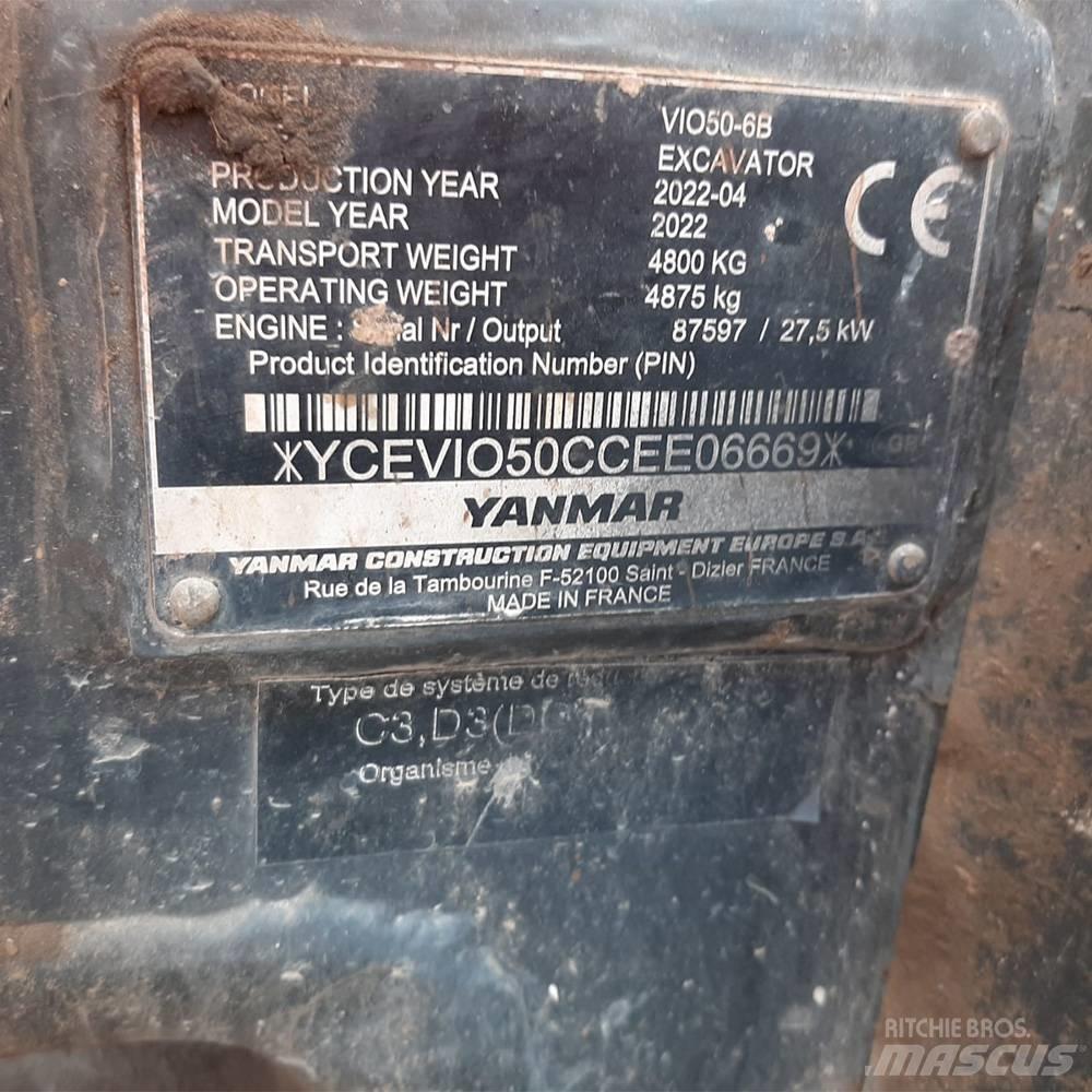 Yanmar Vio 50 Mini bageri <7t