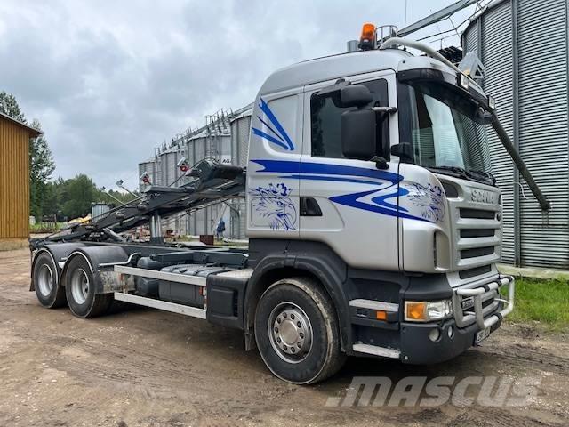 Scania R 500 Demontažnii kamioni za podizanje kabela