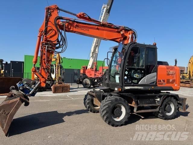 Hitachi ZX 140 W-5 Bageri na kotačima