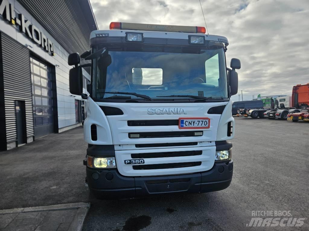 Scania P380 6x2*4 Rol kiper kamioni s kukama za dizanje