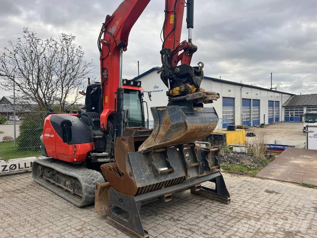 Kubota KX 080-4 A2 Mini bageri <7t