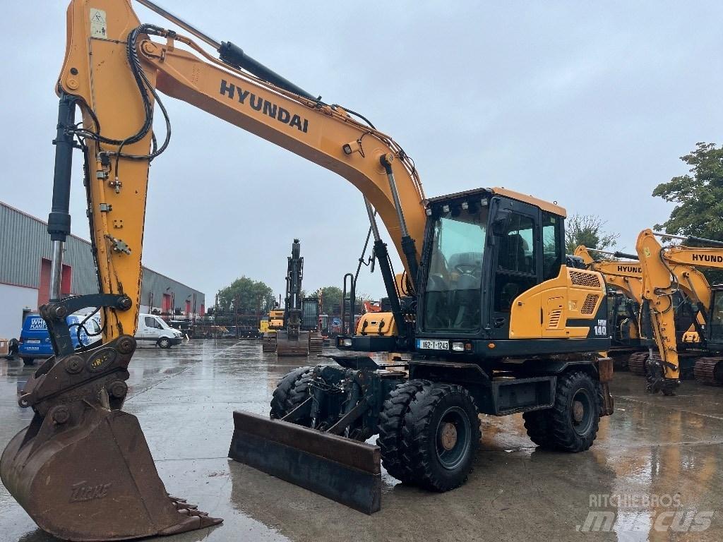 Hyundai HW140 Bageri na kotačima
