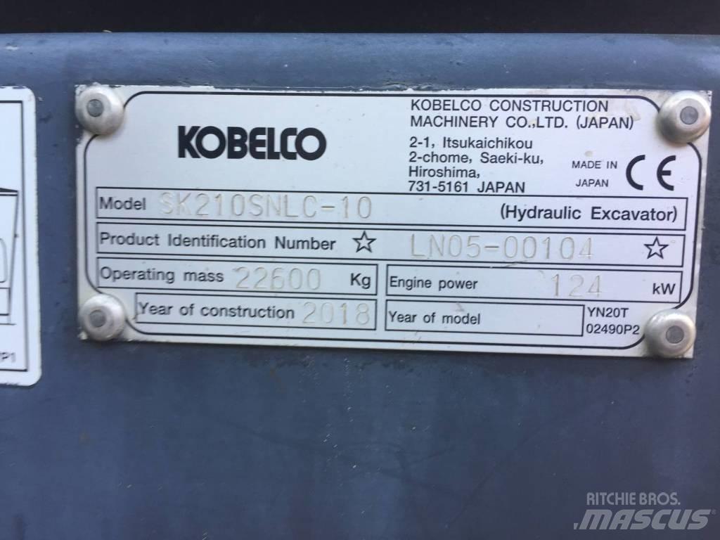 Kobelco SK210NLC Bageri gusjeničari