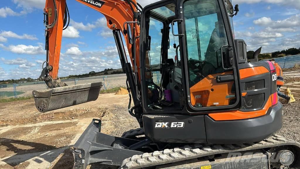 Develon DX 63-7 Mini bageri <7t