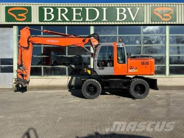 Hitachi ZX 160 W Bageri na kotačima
