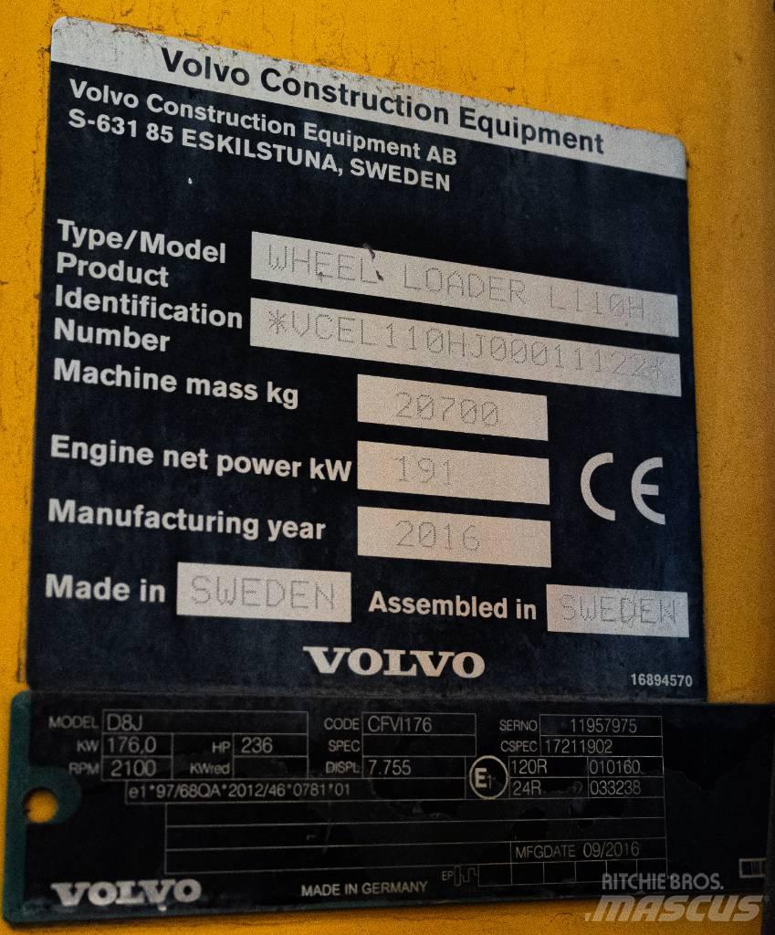 Volvo L 110 H Utovarivači na kotačima