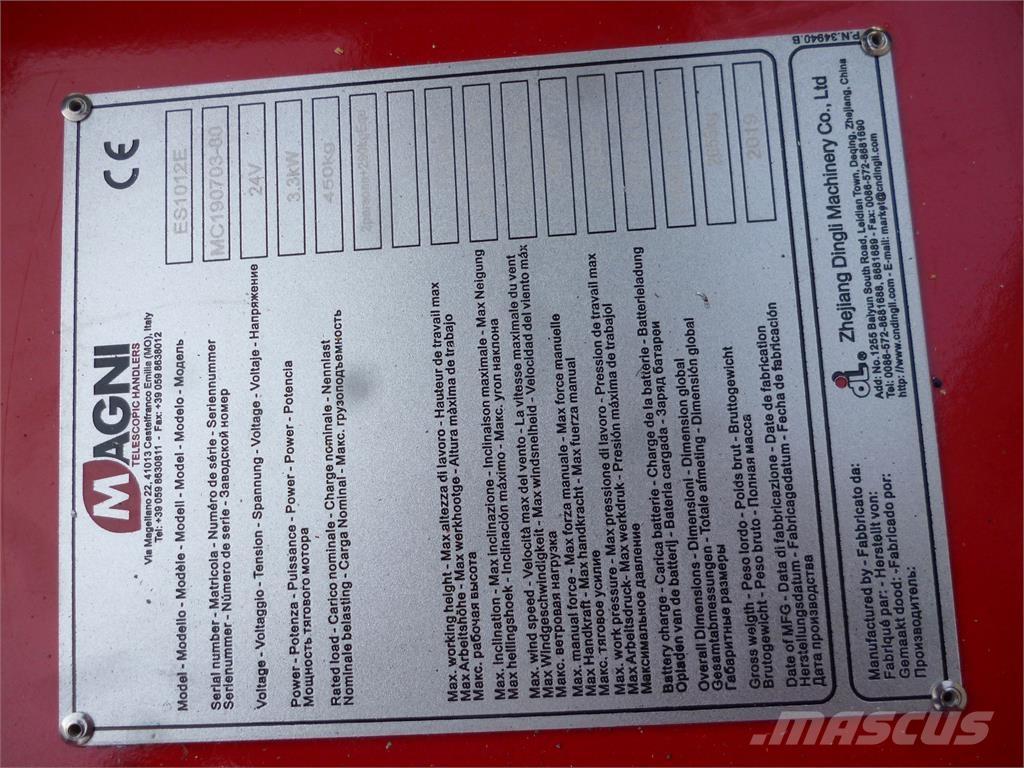 Magni ES1012E Škaraste platforme