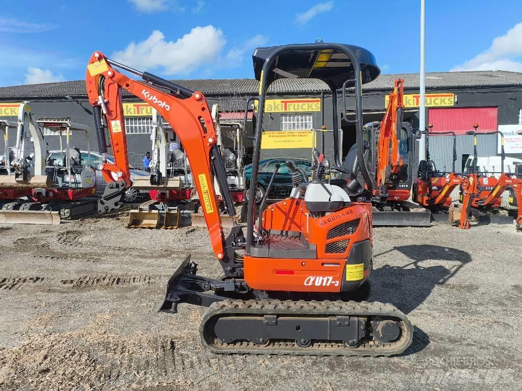 Kubota U 17-3 Mini bageri <7t