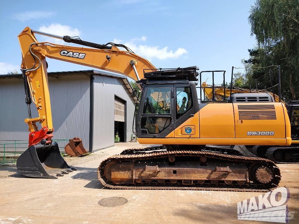 CASE CX 300 D Bageri gusjeničari