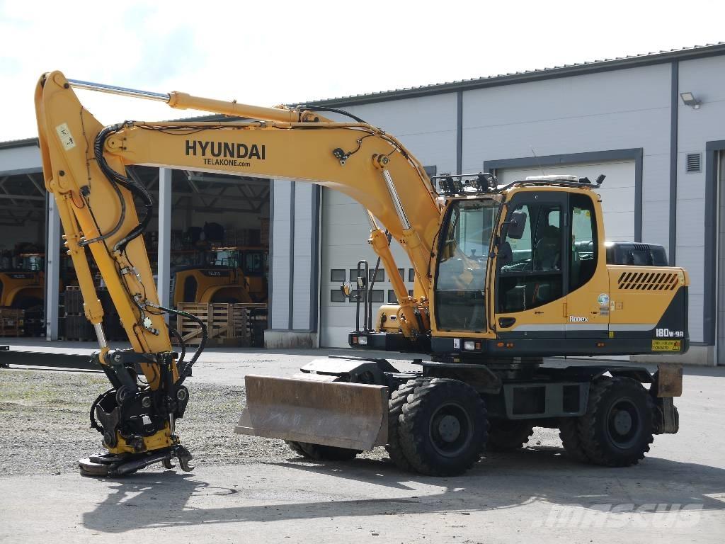 Hyundai R 180 W-9A Bageri na kotačima