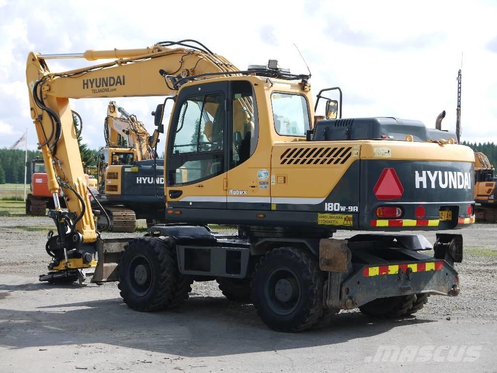 Hyundai R 180 W-9A Bageri na kotačima