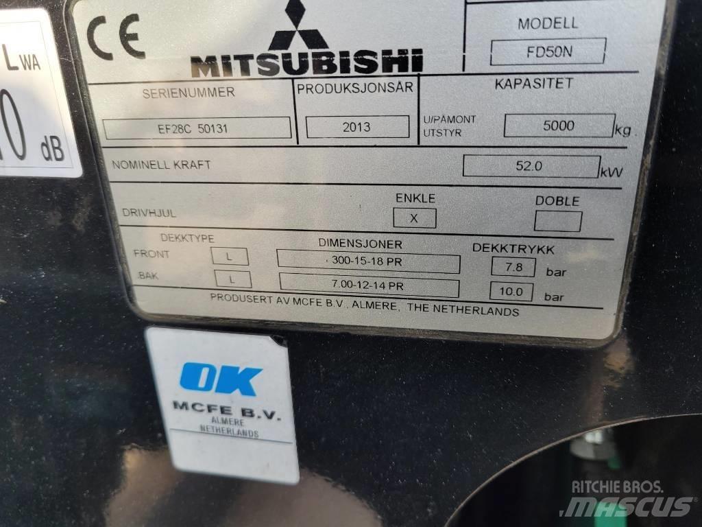 Mitsubishi FD50N Dizelski viličari