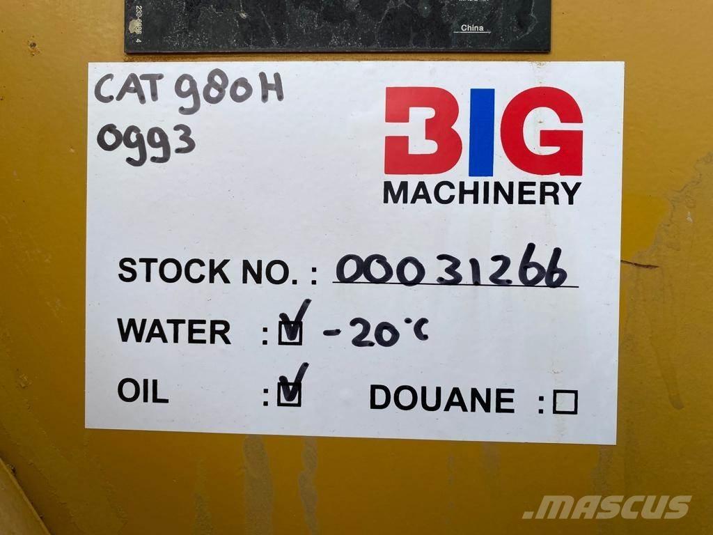 CAT 980H Utovarivači na kotačima