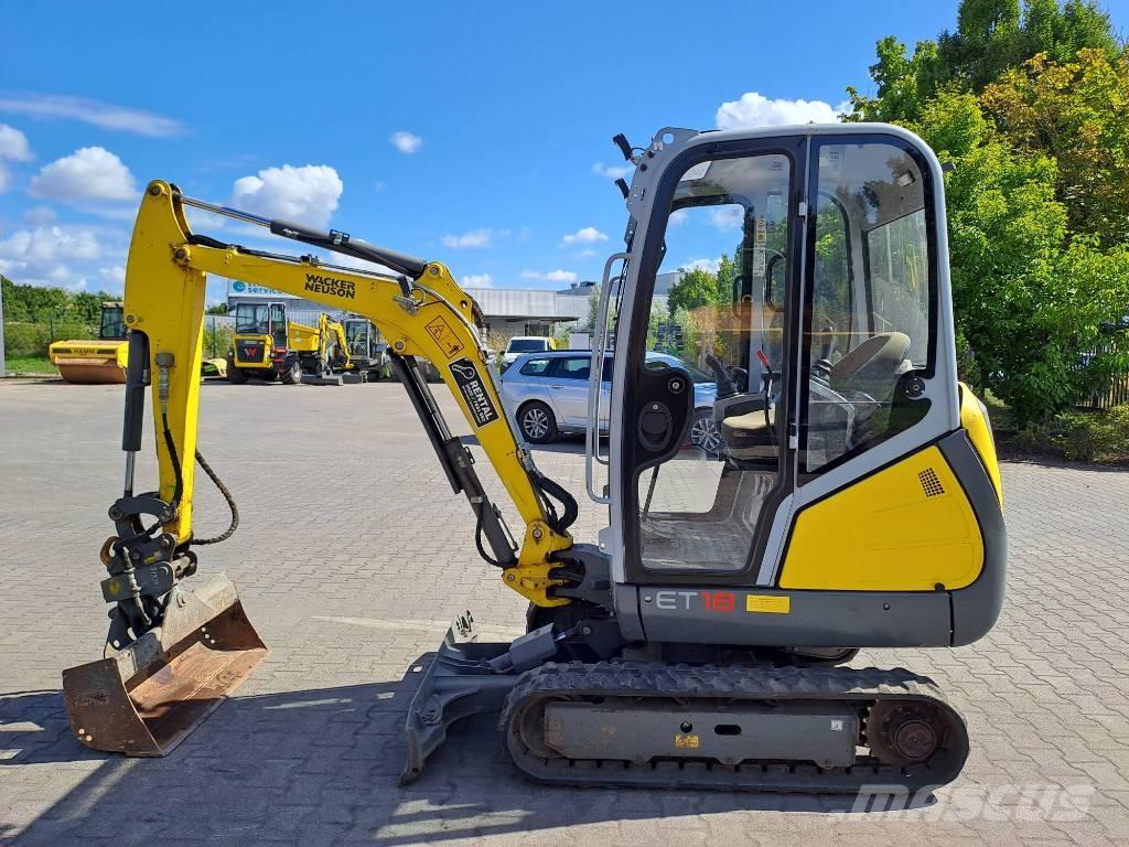 Wacker Neuson ET18 Bageri gusjeničari
