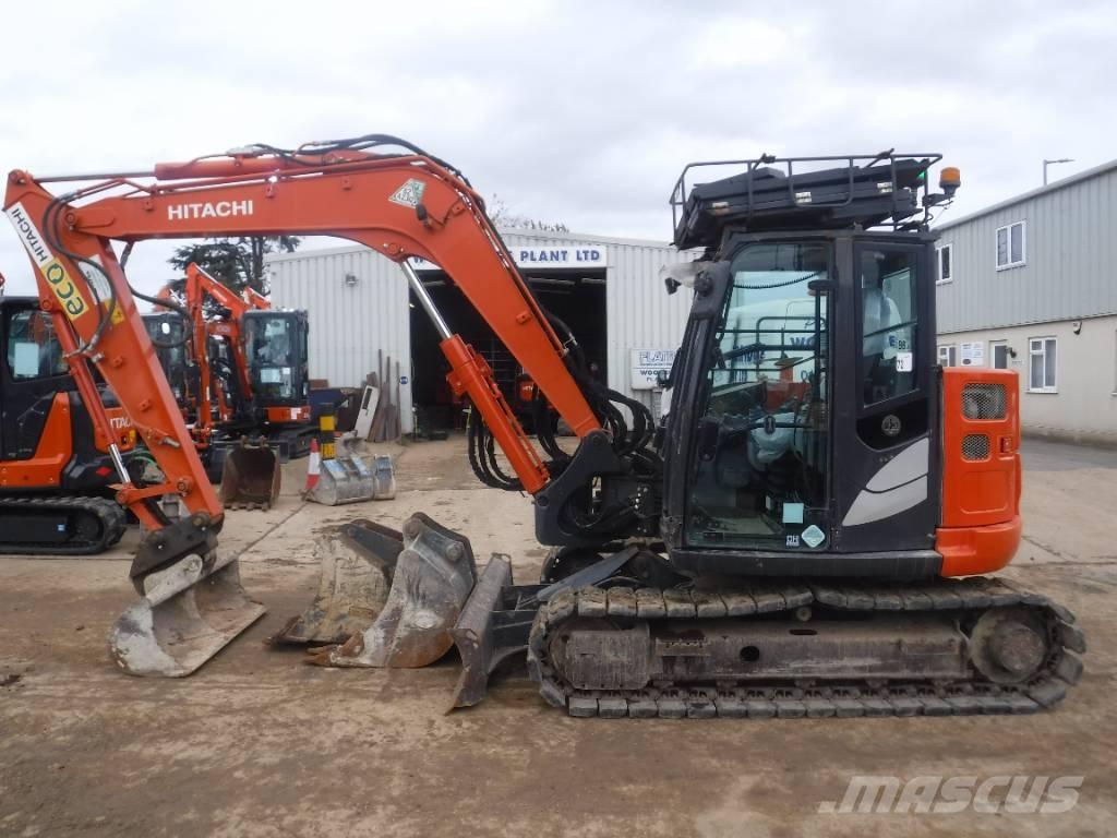 Hitachi ZX 85 US B-6 Midi bageri 7t – 12t