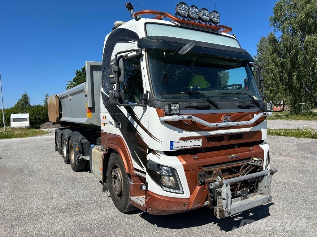 Volvo FMX 510 Rol kiper kamioni s kukama za dizanje