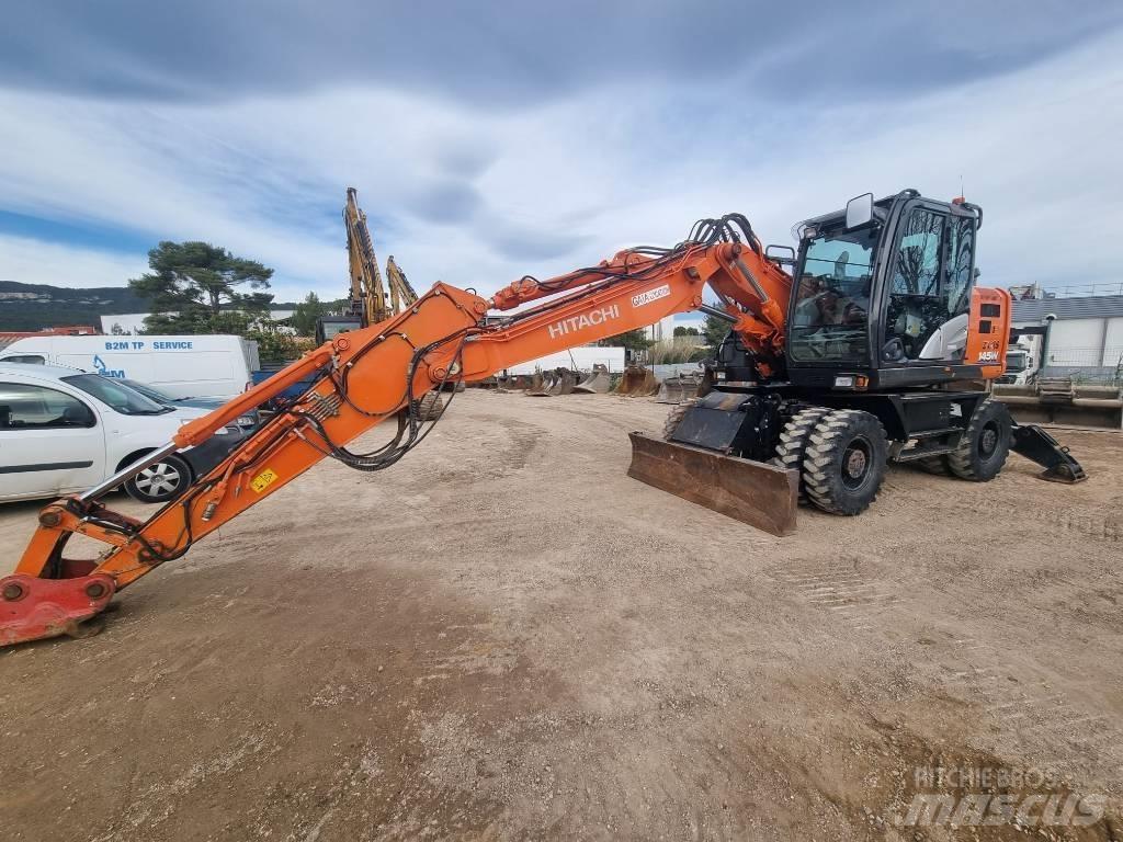 Hitachi ZX145W Bageri na kotačima