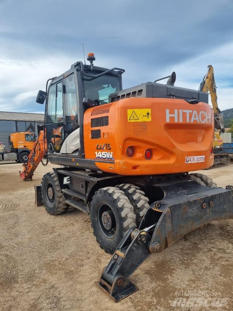 Hitachi ZX145W Bageri na kotačima