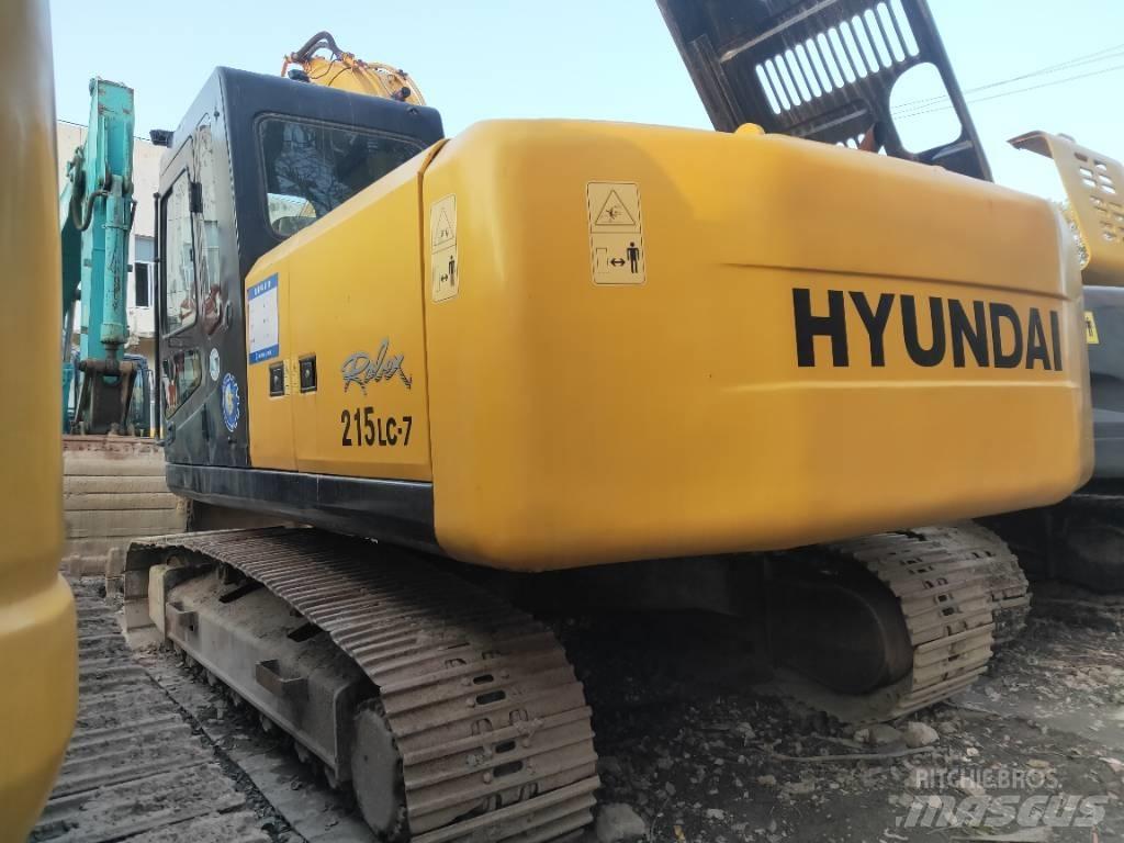 Hyundai R215-7 Bageri gusjeničari