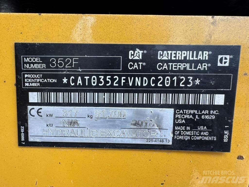 CAT 352F Specijalni kopači