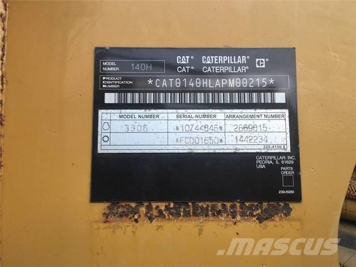 CAT 140 H Grejderi