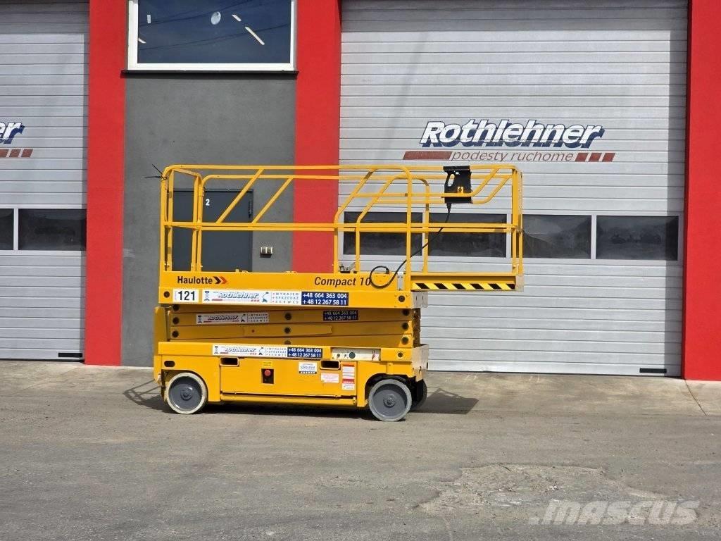Haulotte Compact 10 Škaraste platforme