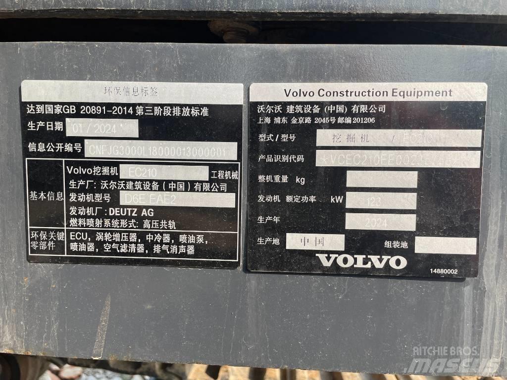 Volvo EC 210 Bageri gusjeničari