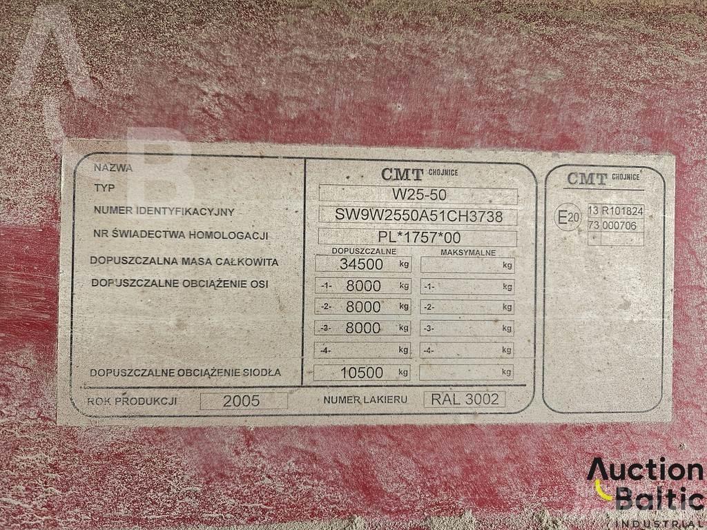 CMT W25-50 Poluprikolice sa ceradom