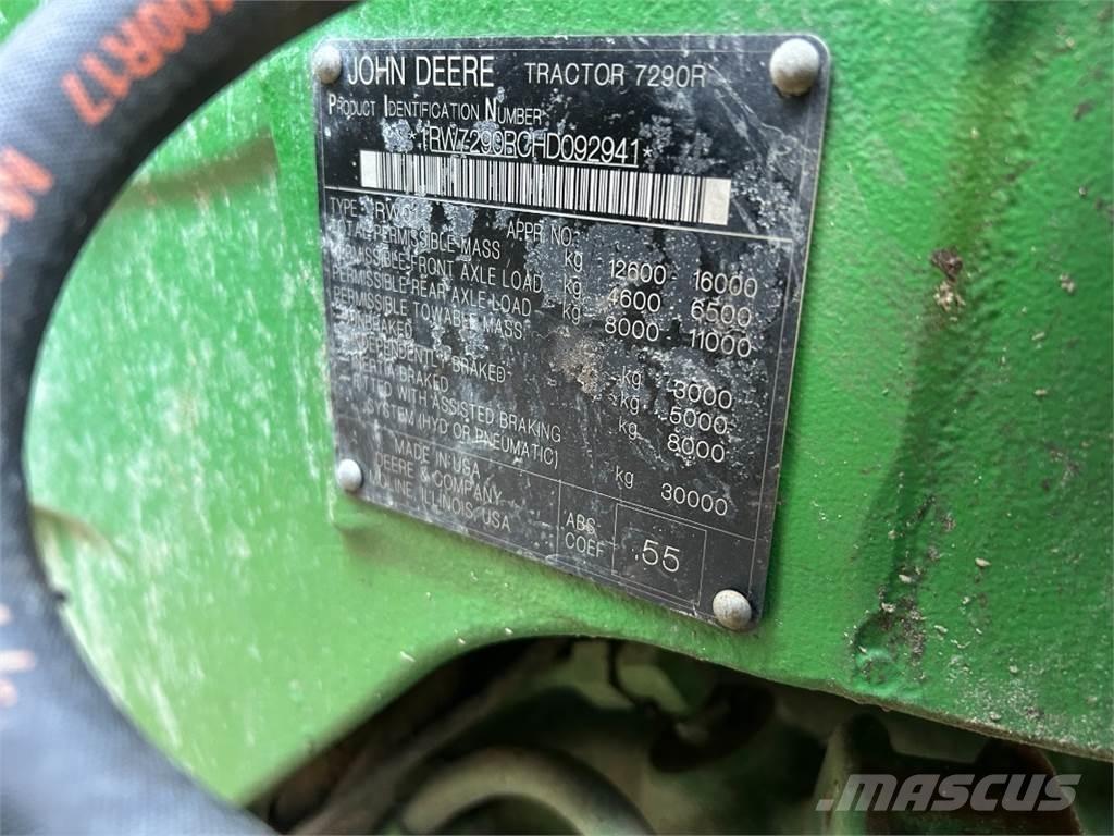 John Deere 7290R Traktori