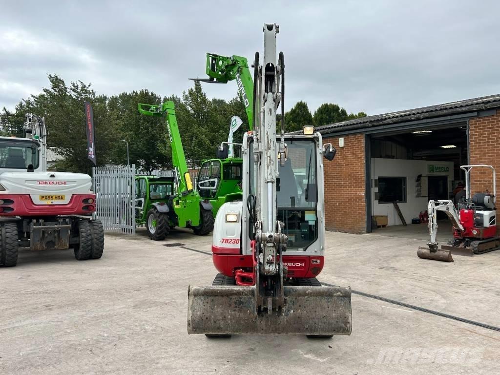 Takeuchi TB 230 Mini bageri <7t