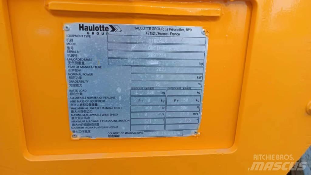 Haulotte OPTIMUM 8 Škaraste platforme