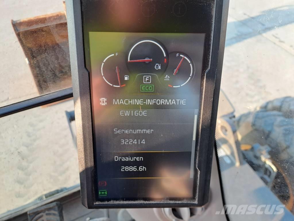 Volvo EW160E Bageri na kotačima