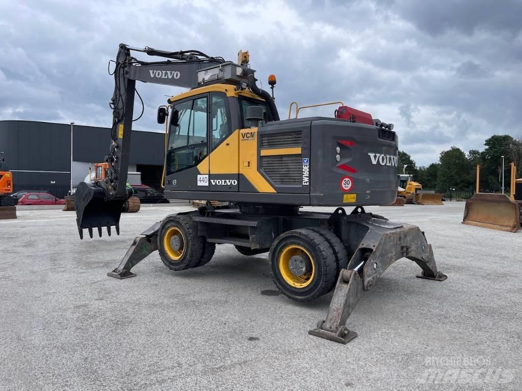 Volvo EW 160 E Bageri na kotačima